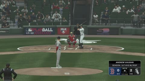 MLB The Show 41 2k25 Boston Red Sox At Chicago White Sox