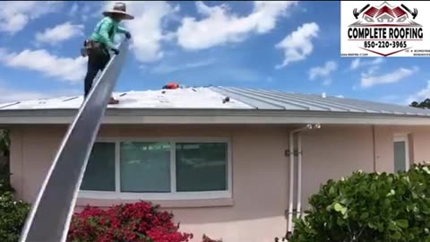 Standing Seam Metal Roof Installation