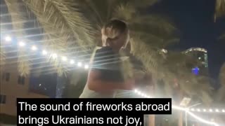 Oksanka in Dubai clumsily feigns PTSD