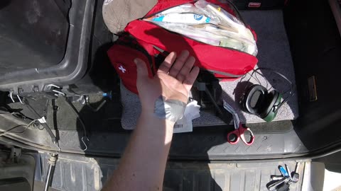 Pro Tip: Cutting adhesive bandage