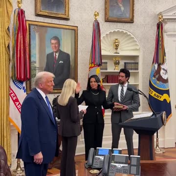 Tulsi Gabbard is officially the new Director of National Intelligence