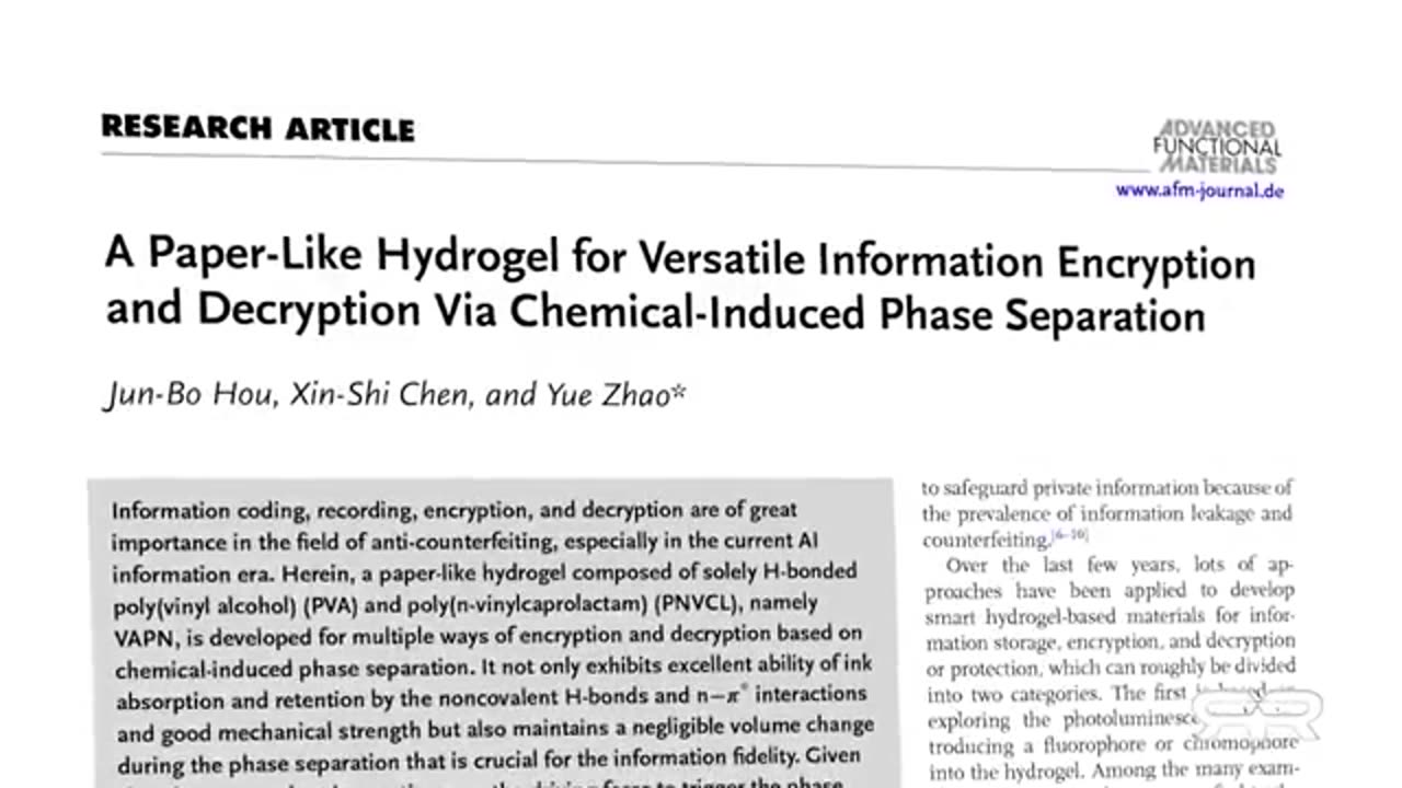 Репортаж Риза о работе Аны Михалча Гидрогели для вакцины КОВИД программируемые нанотехнологиями
