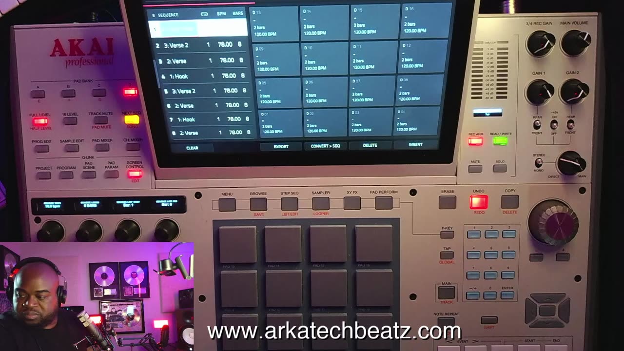 Arkatech Beatz Live: Daily Hip-Hop Beatmaking & Music Production Streams