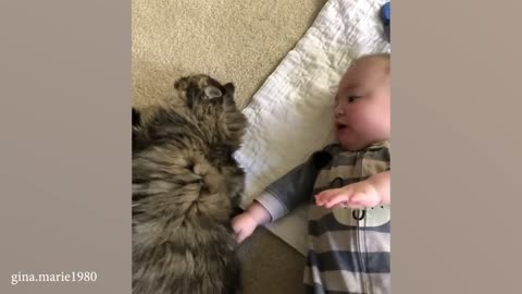 No Babysitter Needed, Just a Cat!