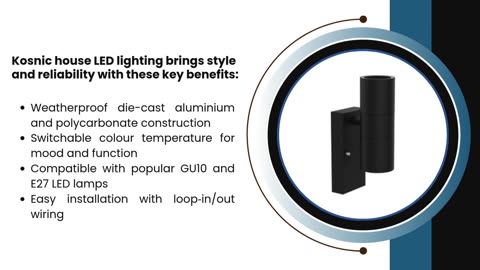 Light Up Your Outdoors with Kosnic LED Lights