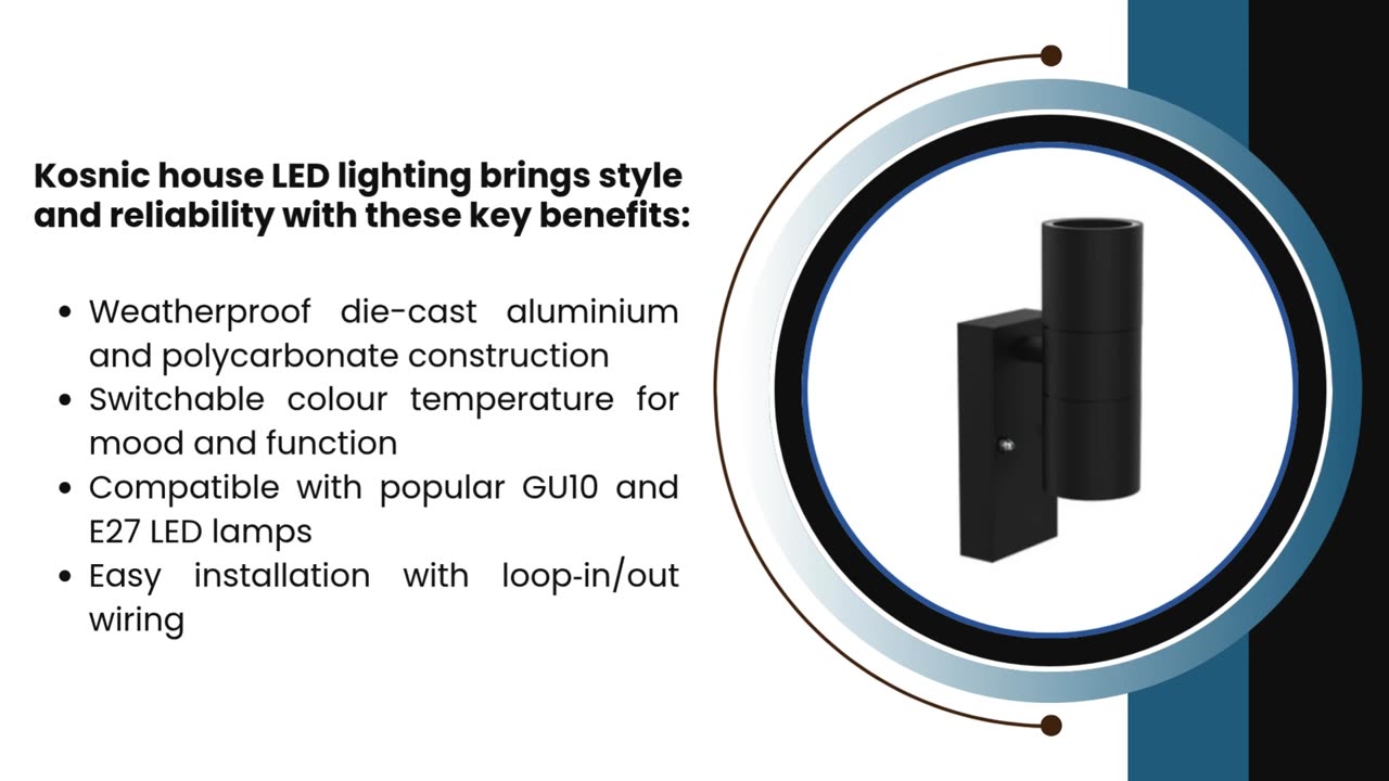 Light Up Your Outdoors with Kosnic LED Lights