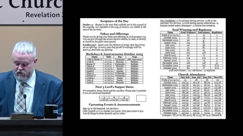 Sunday AM - 10/26/2025 - To Know Wisdom and Instruction: Proverbs 1’s Foundational Purpose