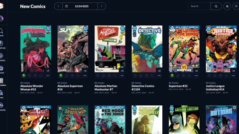 NEW COMIC BOOK RELEASES, SPECS & NEWS - December 24th, 2025