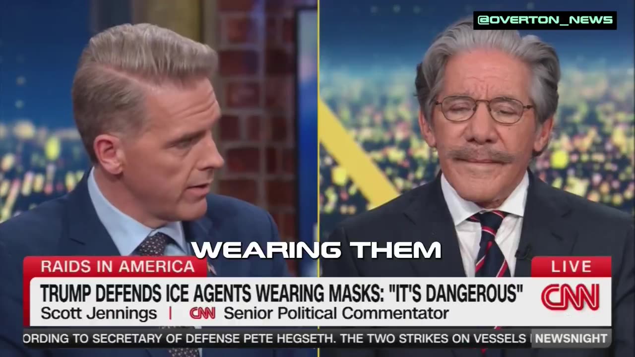 Scott Jennings EVISCERATED Geraldo Rivera after he attacked ICE agents for wearing masks