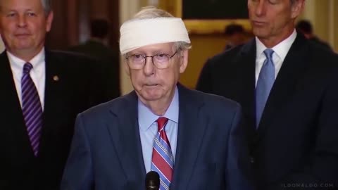 Senator is your head okay after that fall? Senator???