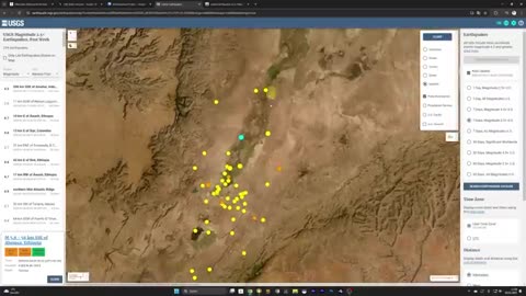 Vulkanische Krise in Äthiopien - Massive Bodenhebung und heftige Erdbeben bis M 5.8