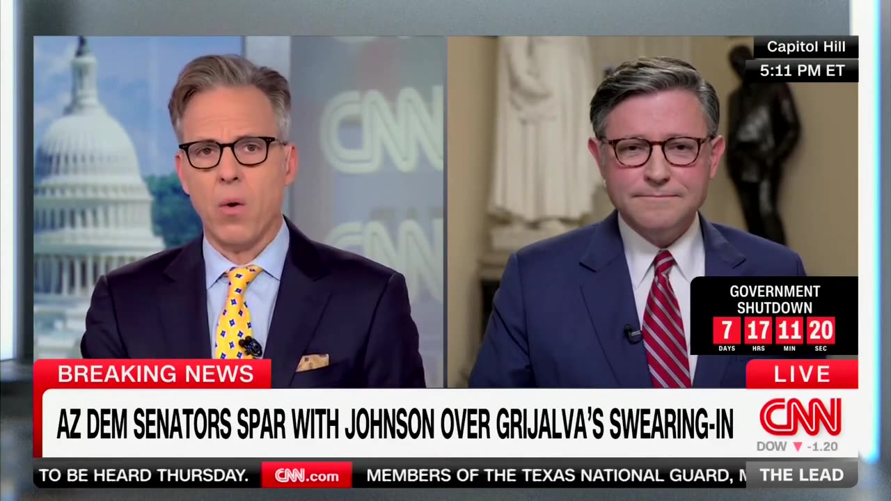 Mike Johnson Discusses Ruben Gallego