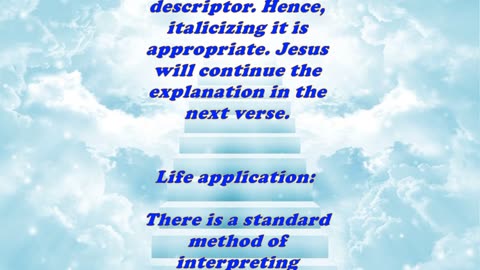 Matthew 13:38 - Daily Bible Verse Commentary