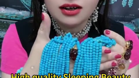 241231-6 High quality Sleeping Beauty natural sterling treatment turquoise with free shape turquoise