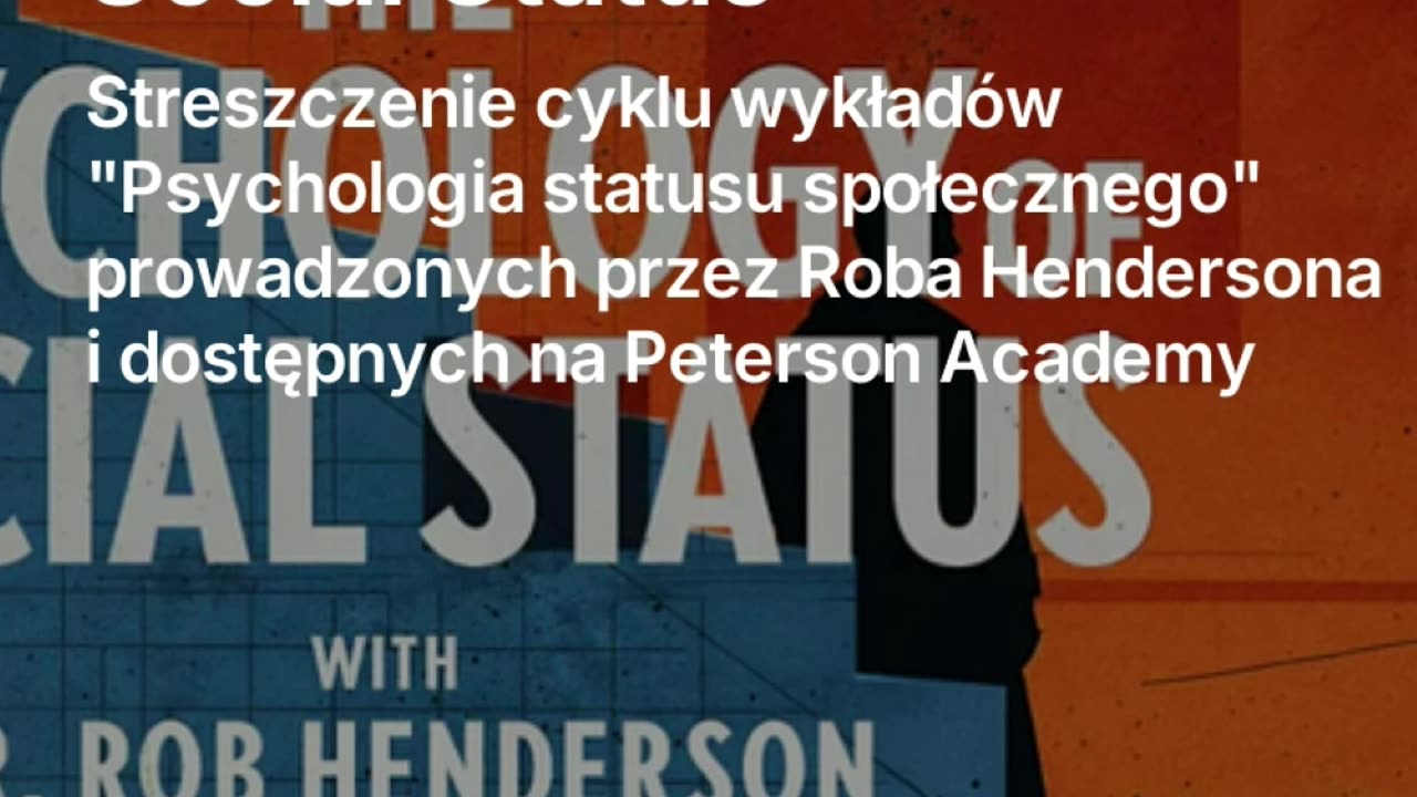 Psychologia statusu społecznego