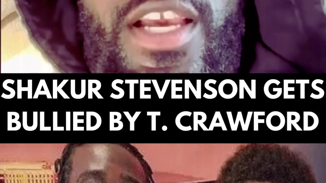 Terence Crawford PICKING ON Shakur Stevenson AGAIN.
