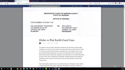 US Court: No Evidence That Earth Has Any Curvature