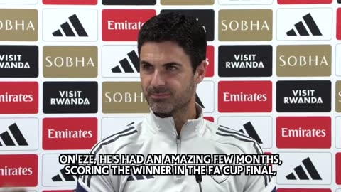 Eze impact IMMEDIATE! - Mikel Arteta on Arsenal’s star
