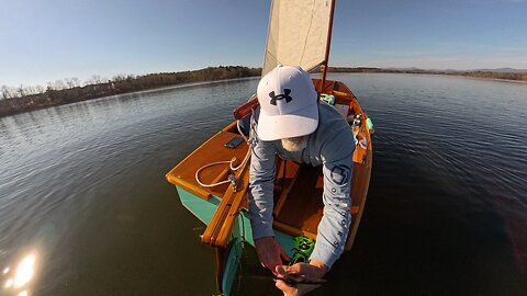 Sailing my Piccup Pram
