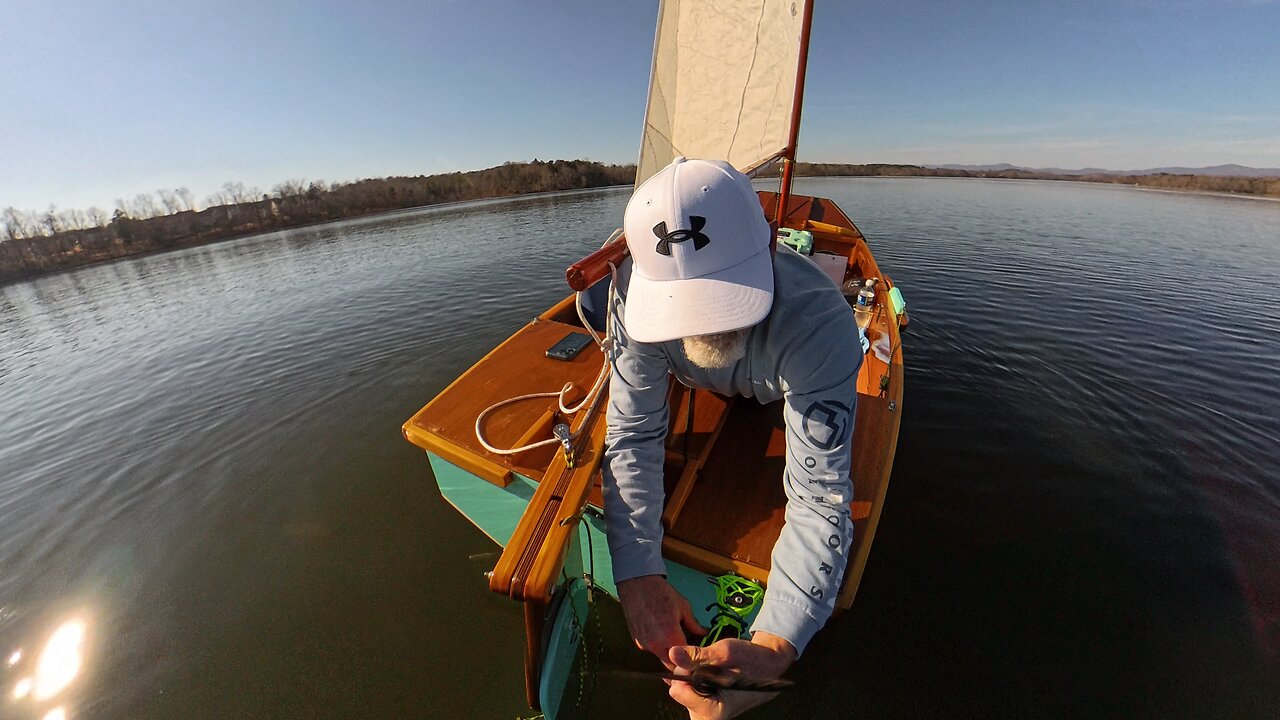 Sailing my Piccup Pram