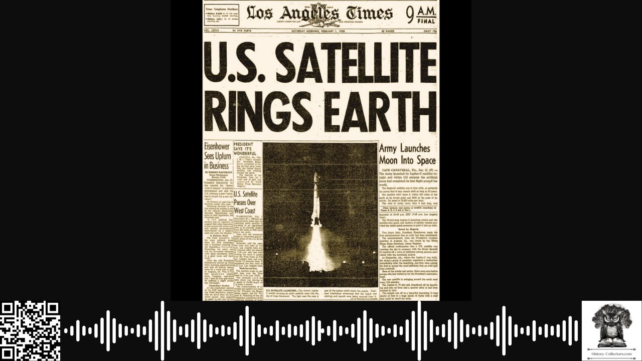 #OnThisDate January 31, 1958: America’s Space Breakthrough