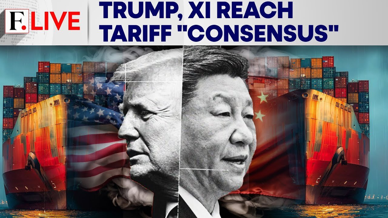 Trump, Xi Jinping Discuss US-China Tariff Tensions, Rare Earth Trade Curbs | Firstpost Live | N18G