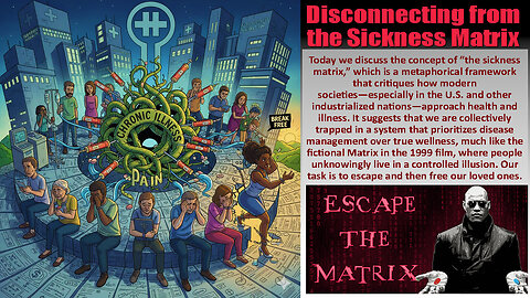 Disconnecting from the Sickness Matrix
