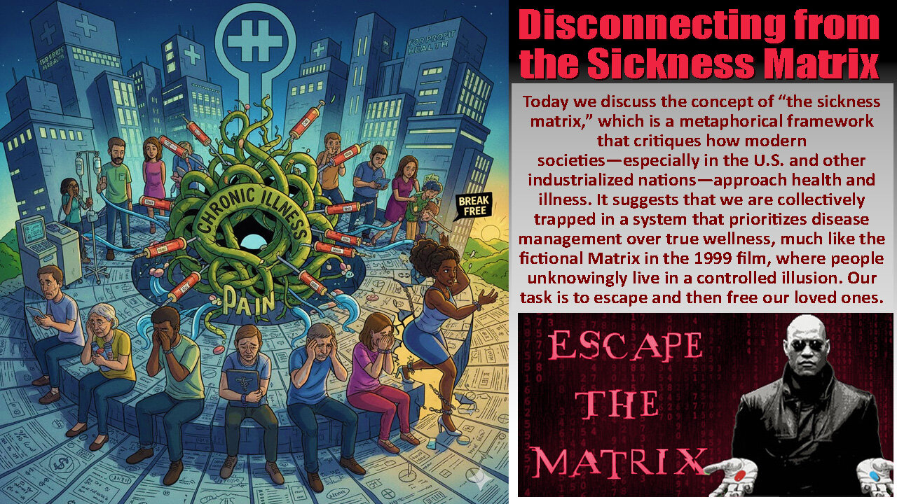 Disconnecting from the Sickness Matrix
