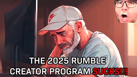 Sad Streamer (Silverfox) HATES the 2025 Rumble Creator Program and Threatens to Quit... AGAIN!