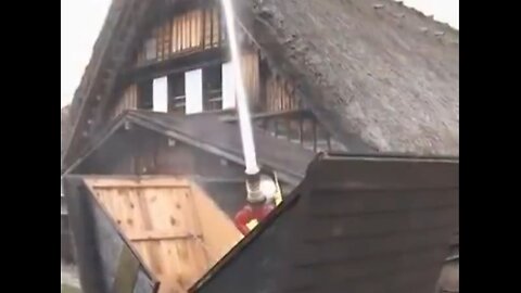 The magical firefighting system of Shirakawa Village,Japan