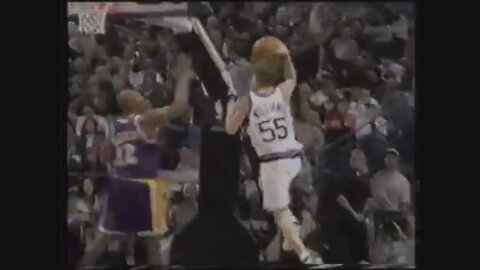 Jason Williams 12 Points Vs. Lakers, 1999.
