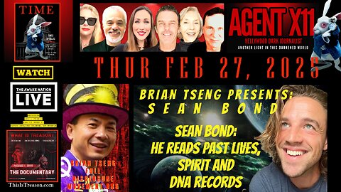 AGENT X11: EP 143: BRIAN TSENG PRESENTS: SEAN BOND