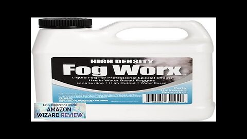 FogWorx Extreme High Density Fog Juice Long Lasting High Output Odorless Review