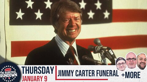 We React to Presidents Meeting Up at Jimmy Carter's Funeral - Barstool Rundown - January 9th 2025