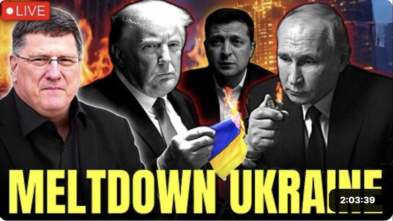 Scott Ritter~ Trump Admits Russia Won, Putin FORCES Zelensky to his Knees–NATO Finished?