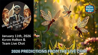 Aliens & Angels Live Podcast, January 11th, 2026 – 2026 PREDICTIONS FROM THE LIVE CHAT