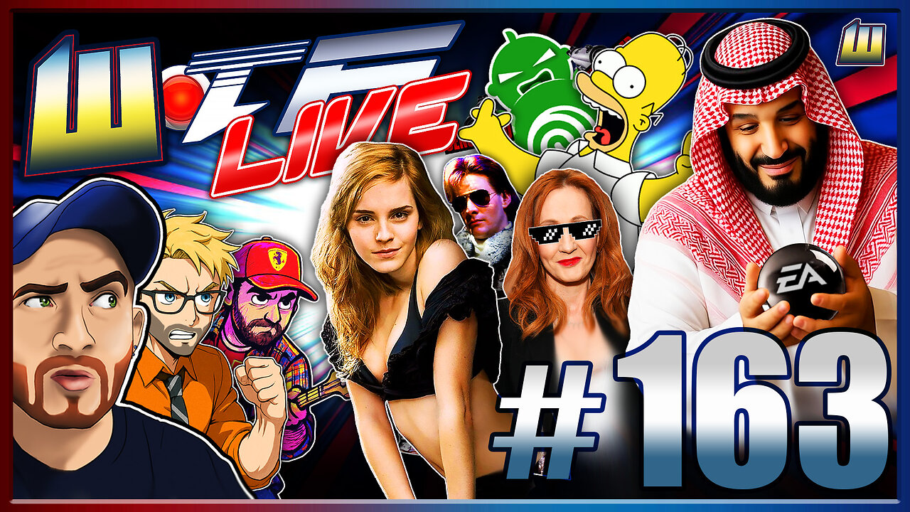 Saudi BUYS EA, Another Simpsons Movie, SBI Banning Users, Rowling VS Watson, it's WTF LIVE E163!