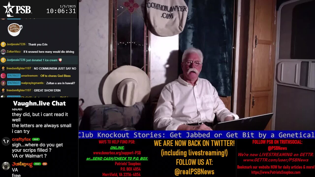 2025-01-05 10:00 EST - A Common Lawyer Comments: with Brent Winters