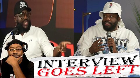 Corey Holcomb vs Antoine Daniels Interview Goes Left