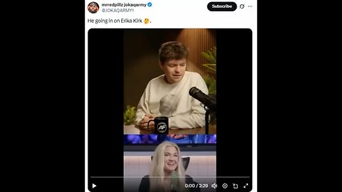 Erika Kirk's Bizarro World Grief For Her Slain Husband!