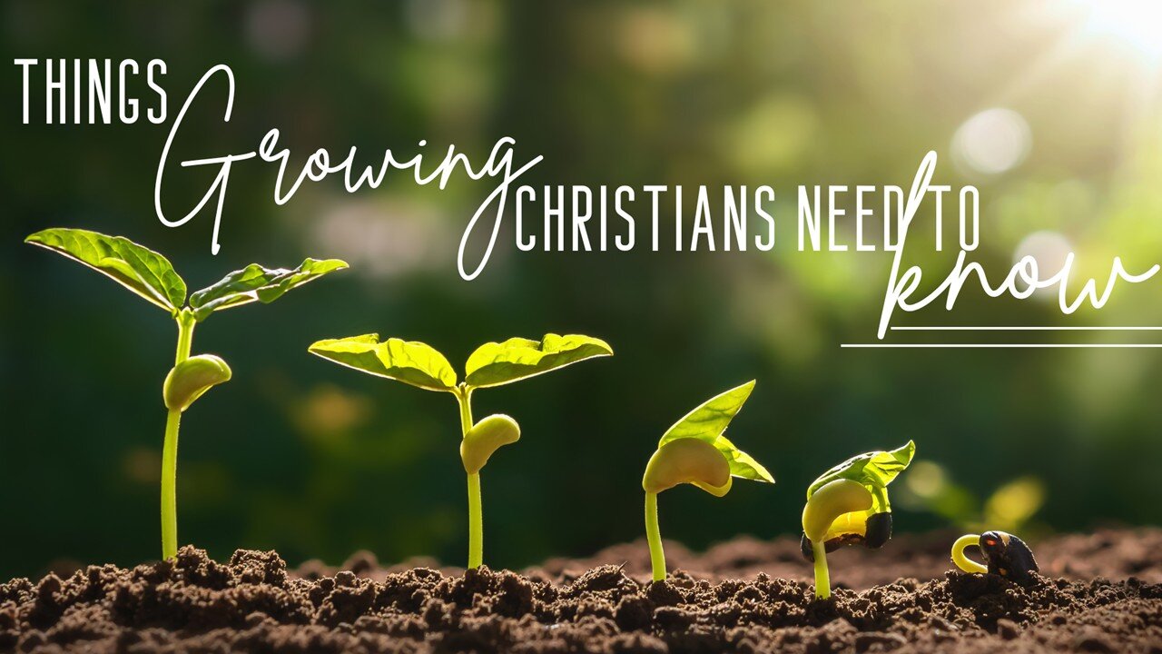 Baptism // Things Growing Christians Need To Know