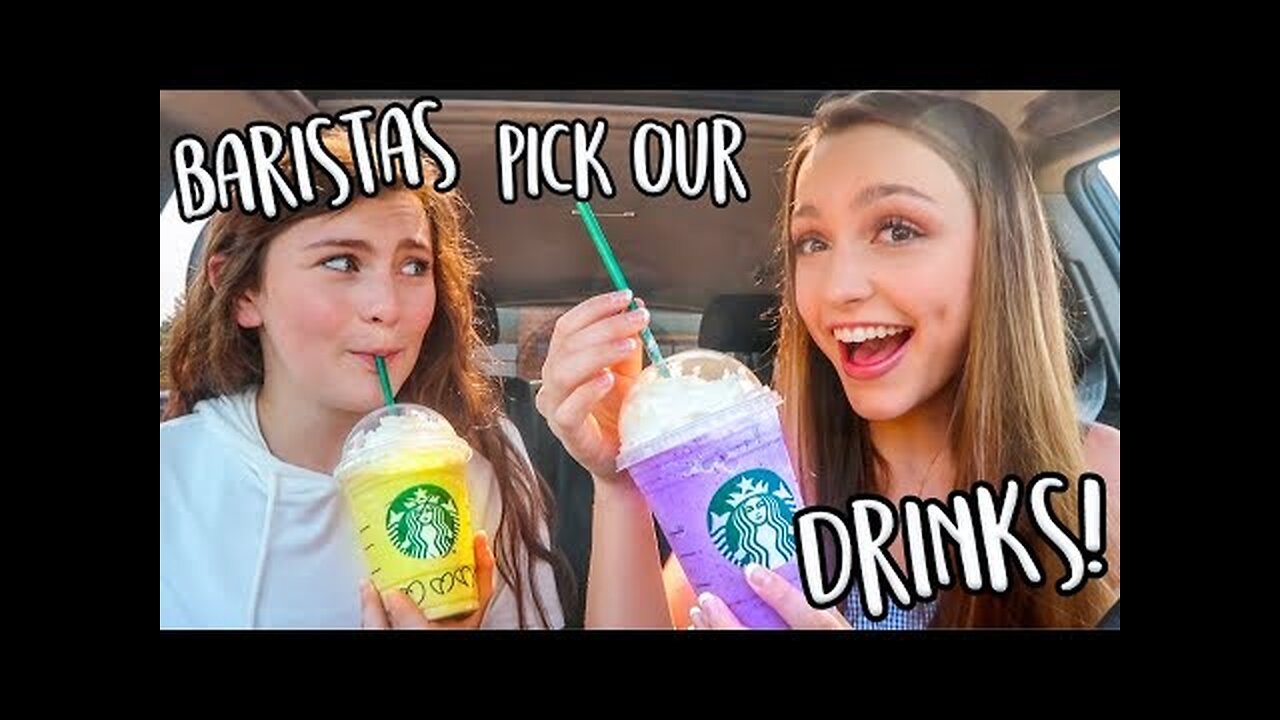 Letting Starbucks Baristas Pick Our Drinks For A Week...