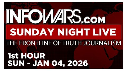 SUNDAY NIGHT LIVE [1 of 2] Sunday 1/4/26 • DEMOCRAT PARTY TO BE REVEALED AFTER MADURO’S ARREST
