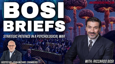 Strategic Patience in a Psychological War: Bosi on Trump