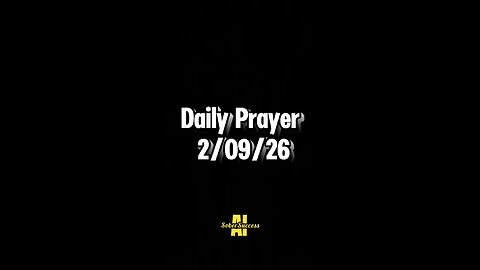 Daily Prayer 🙏 | 2/09/26 #MorningPrayer #MorningRoutine #DailyPrayer #DailyBlessing #Sobriety