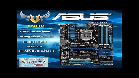 Asus P8Z77-V LX2 Desktop Motherboard Z77 Socket LGA 1155 i3 i5 i7 Review