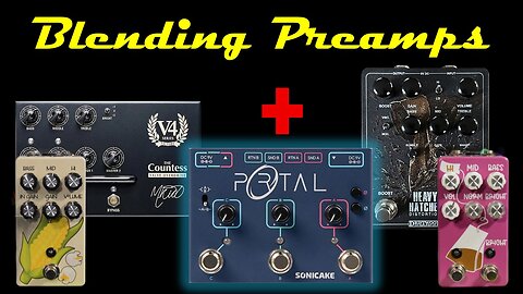 Blending Preamps with PORTAL