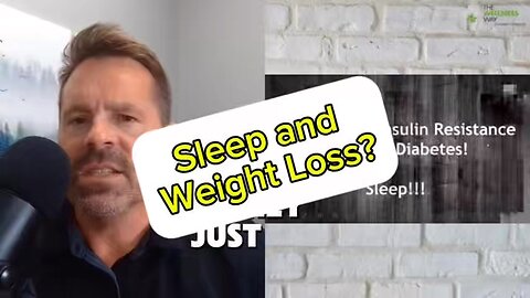 Sleep and Weight Loss! From Monday’s LIVE broadcast!