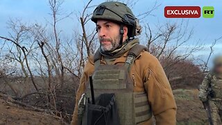 Correspondal de RT llega a primera línea del frente en provincia de Dnepropetrovsk