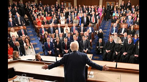 WĄTEK: NAJWAŻNIEJSZE MOMENTY TRUMPA Z DZIŚSZEGO PRZEMÓWIENIA DO KONGRESU.